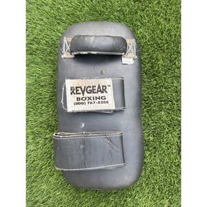 Vintage REVGEAR Leather Muay Thai Kick Pads Made in Thailand Old School
